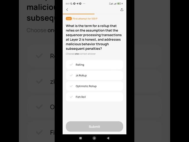 Over Wallet today quiz answer: Mar 01  Over Wallet airdrop