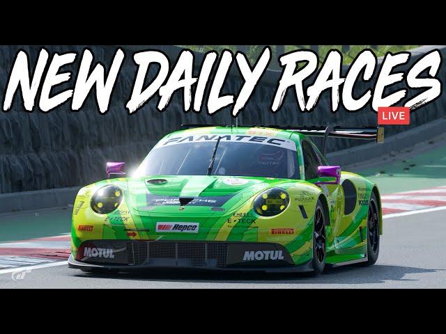 LIVE - Gran Turismo 7: 1st Look At The Brand New Daily Races