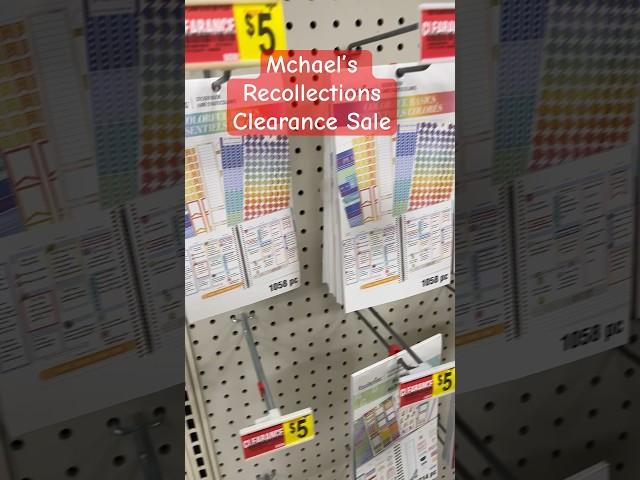 #plannerstickers  #michaelscraftstore   Recollections Clearance @YoYoFinds