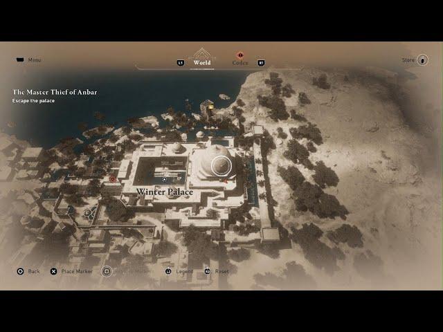 Assassin's Creed Mirage - Escape the palace