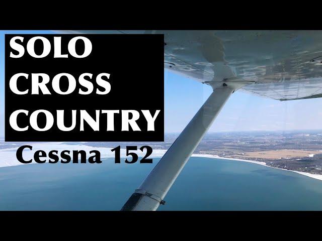 16 Year Old Student Pilot Solo Cross Country | Cessna 152 | ATC Audio