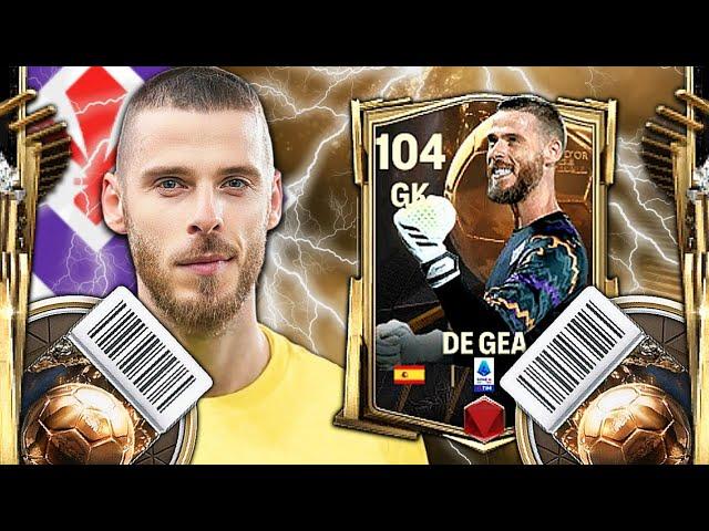 BEST GK IN THE GAME??? 104 OVR BALLON D'OR PLAYER DE GEA REVIEW!!! | FC MOBILE 25