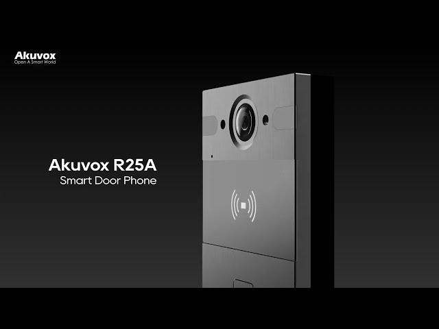 Akuvox R25A Smart Door Phone: Elevate Your Properties Security