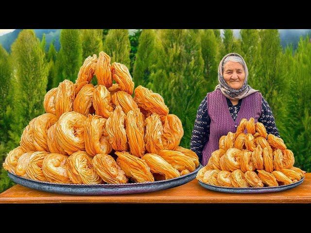 Grandma Ulduz’s Secrets: How to Make Crispy Azerbaijani KATLAMA Pastry?