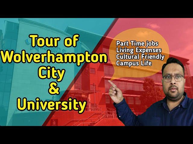 Wolverhampton city & University || A Tour of Wolverhampton ||