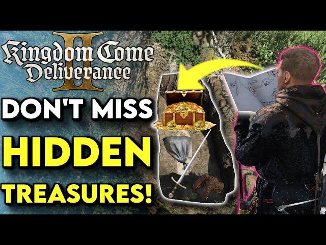 It Took TOO LONG To Find THESE! - Kingdom Come Deliverance 2 All Treasure Map Solutions & Guide