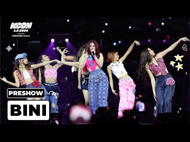 ⭐ PRESHOW | BINI | KCON LA 2024