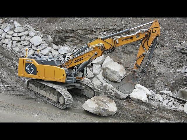 LIEBHERR R 945 G8 VA ( the wall )  / CAT 336E / CAT 336 NG / CAT 730 / CAT 323 NG / [ 3:3 ]