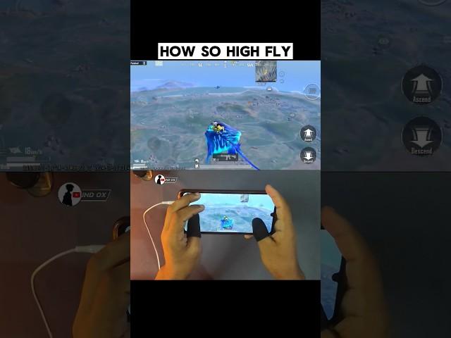 BGMI PUBG MOBILE HIGH FLY TRICKS #shorts