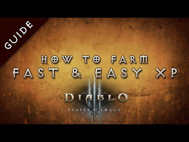 Diablo 3: Reaper of Souls Fast Leveling & Gold Farming Exploit Guide, 60-70 in under 1.5 hours