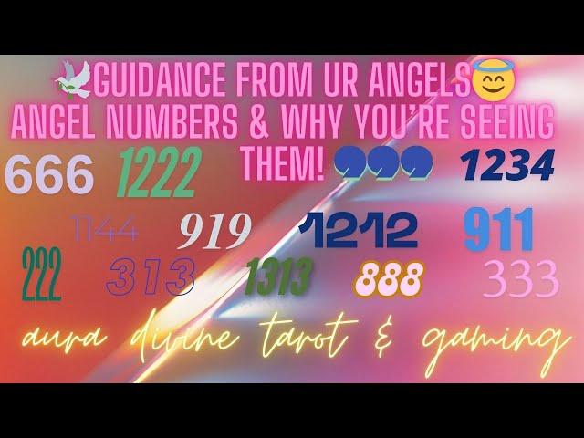 Guidance from ur Angelswhy are you seeing these #angelnumbers ?timeless pick a card reading