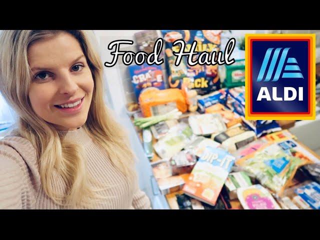 ALDI FOOD HAUL | WEEKLY FOOD / GROCERY SHOP ON A BUDGET | ALDI UK | MAY 2021