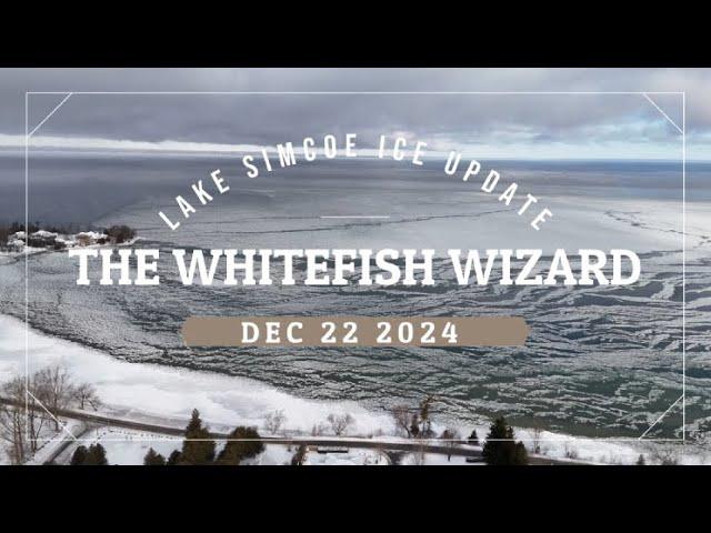 LAKE SIMCOE FROZEN!?  Jacksons point Ice update DEC 22 2025