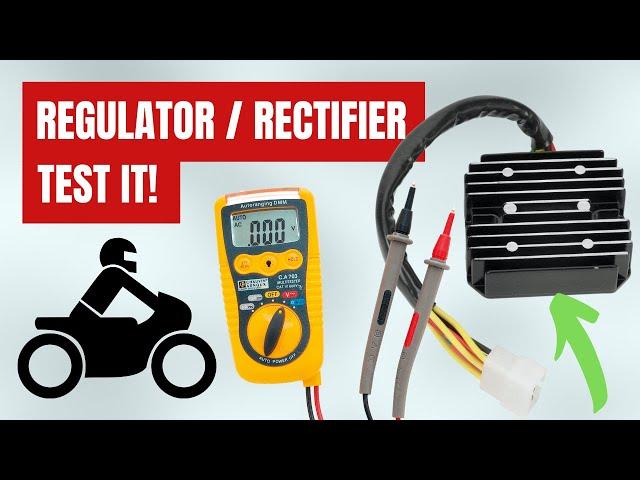 How To Test A Regulator Rectifier (Motorcycle)