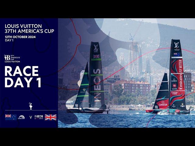 Louis Vuitton 37th America's Cup | Day 1 - LIVE