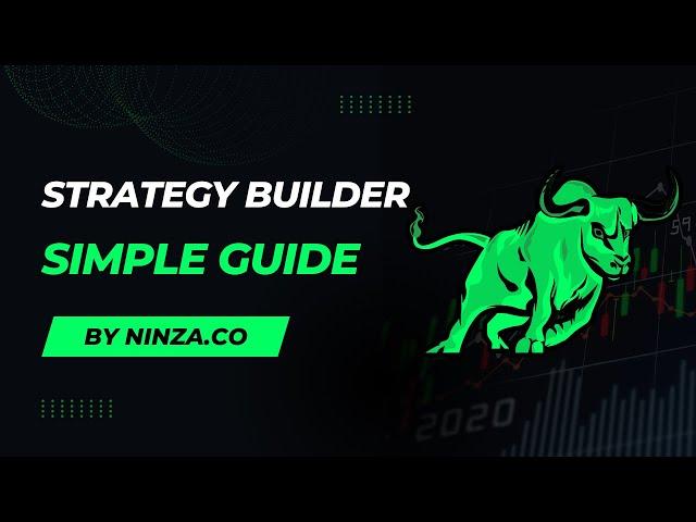 Building an Auto Simple Strategy with ninZa.co Products in NinjaTrader 8's Strategy Builder