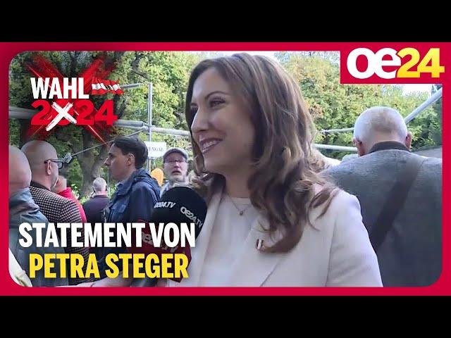 Petra Steger | NR-Wahl: Blaues Beben - FPÖ auf Platz 1