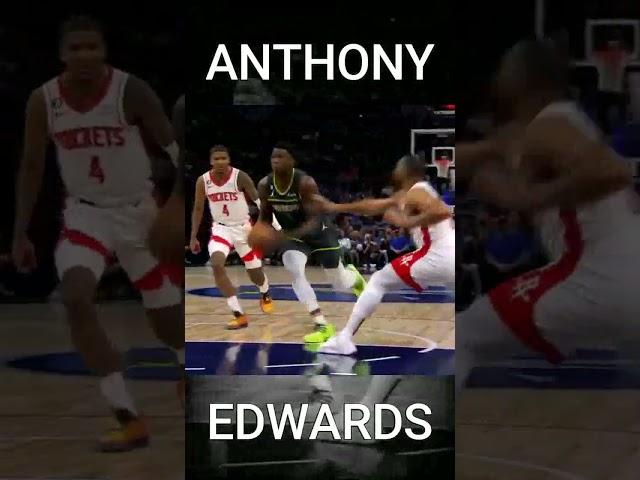 Anthony Edwards humiliate him twice in 1 Game #nba #nbaclips  #nbahighlights