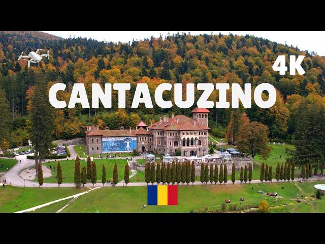 Romania | Castelul Cantacuzino | 4K Ulta HD | Video Cu Drona