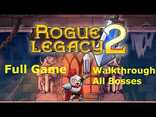 Rogue Legacy 2 Full Game Walkthrough , Longplay Playthrough All Bosses + Ending ,,My Speedrun''