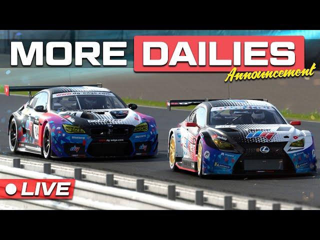  GT7 | More Daily Races + Announcement | Live 