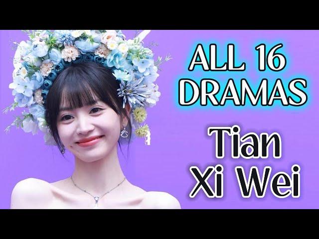 [Drama List] Tian Xiwei - All 16 dramas | 田曦薇 | CDW