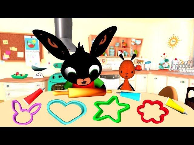 Bing Baking Play and Decorate Colorful Cakes - Fun Children Cooking Kitchen Games