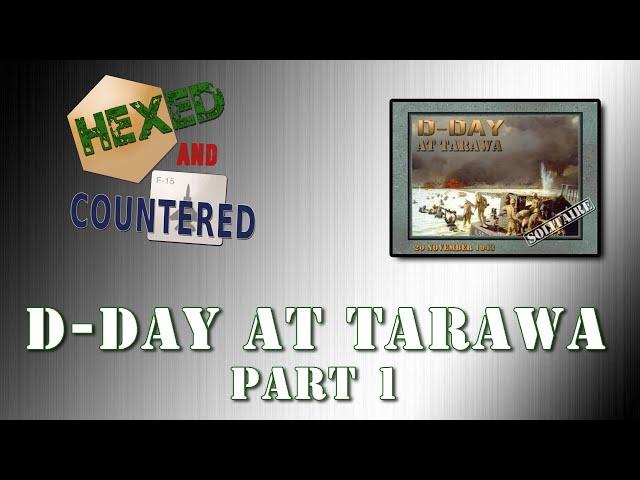 D-Day at Tarawa (John Butterfield/Decision Games) - Playthrough, Turn 1