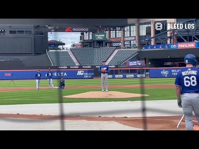 Watch Shohei Ohtani’s First Live BP: Exciting Milestone in His Comeback! | Dodgers Pre-Game
