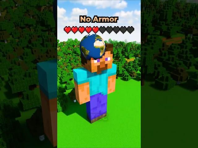Upgrading Steve's Armor vs Earth Drop