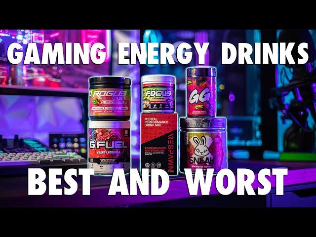 Gaming Energy Drinks: Tried and Tested