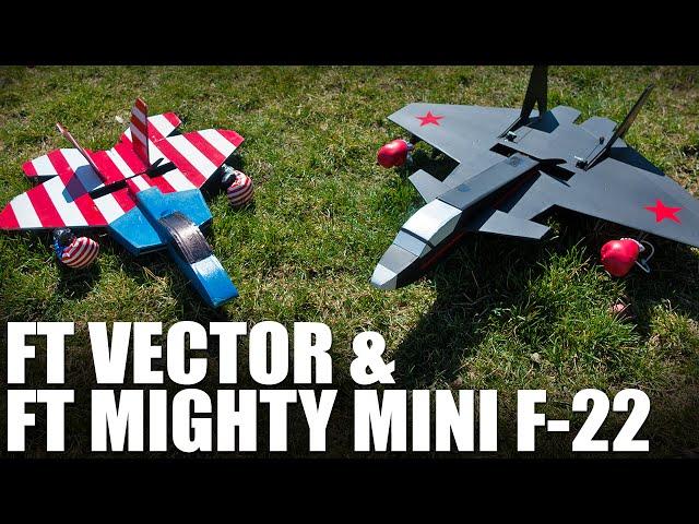 FT Vector & FT Mighty Mini F-22 | Flite Test