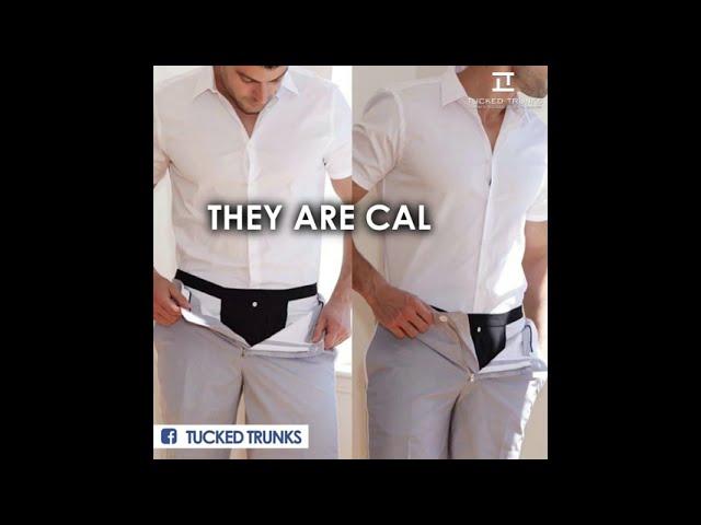 Underwear That Keeps Your Shirt Tucked In | Tucked Trunks Boxer Briefs