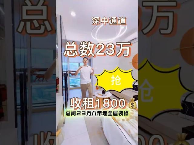 中山惊现23w楼盘，仲送全屋家私家电，回报率超高 银纸好过摆银行#香港 #投資房產 #中山 #好房推荐
