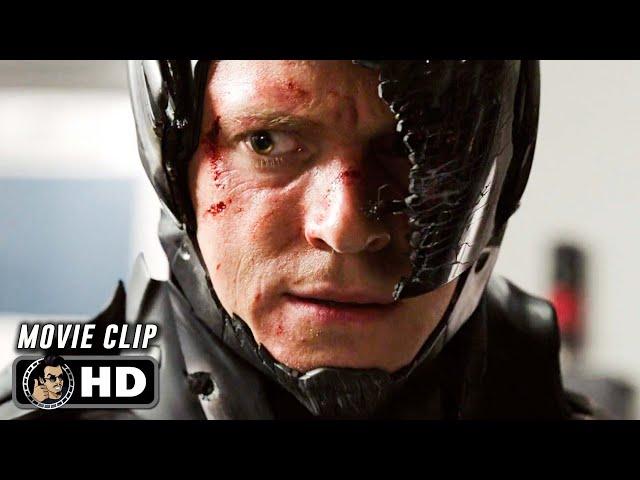 ROBOCOP Clip - "Rooftop Showdown" (2014) Michael Keaton