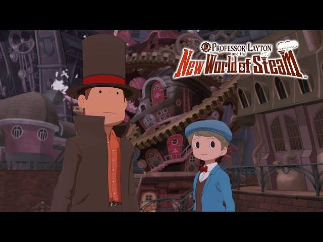 Professor Layton and the New World of Steam – Trailer (LEVEL5 VISION 2024 Ver.)