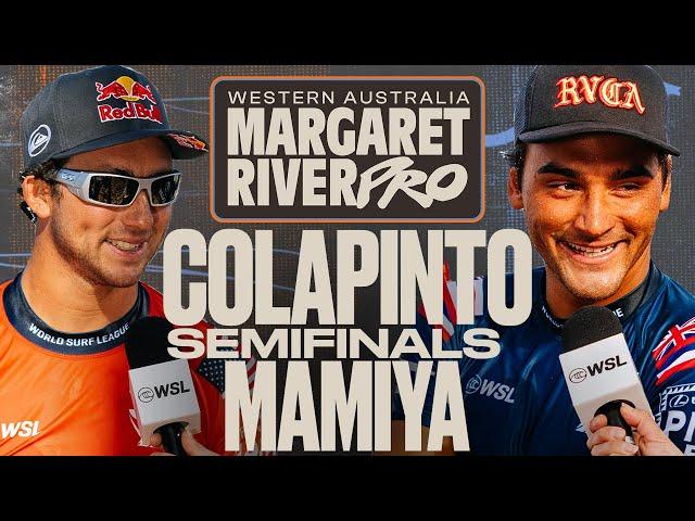 Griffin Colapinto vs Barron Mamiya | Western Australia Margaret River Pro 2025 - Semifinals