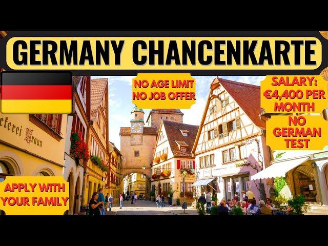 Chancenkarte Germany Visa | Opportunity Card | Germany Work Visa | Moving to Europe | Dream Canada