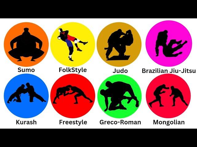 Every Wrestling Style Explained in 4 Minutes