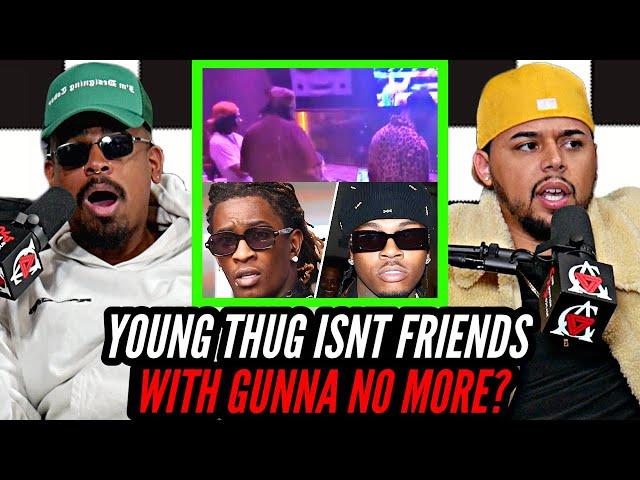 "Gunna We're NOT Friends!" Young Thug In Studio With Lil Baby, Future, And Travis Scott After Tweet