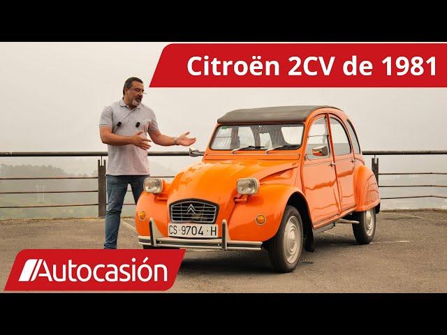 Citroën 2CV6 de 1981 | Coches CLÁSICOS | Review en español | #Autocasión