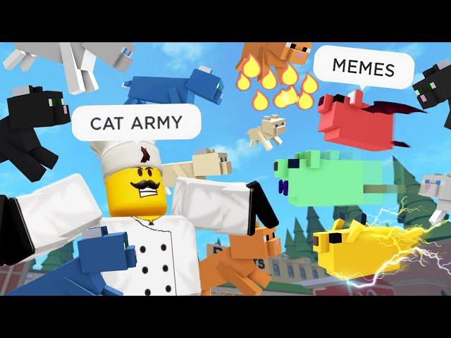 ROBLOX Cook Burgers Funny Moments Part 3 (MEMES) 