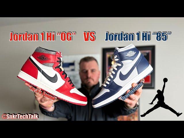 Jordan 1 "Lost and Found" vs Jordan 1 Hi '85 "Georgetown" - Which pair is better !???