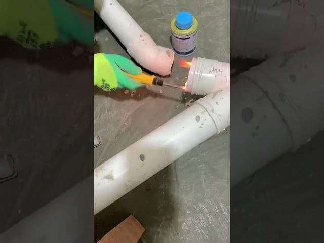 How to Remove Glued PVC Pipes #SHORTS