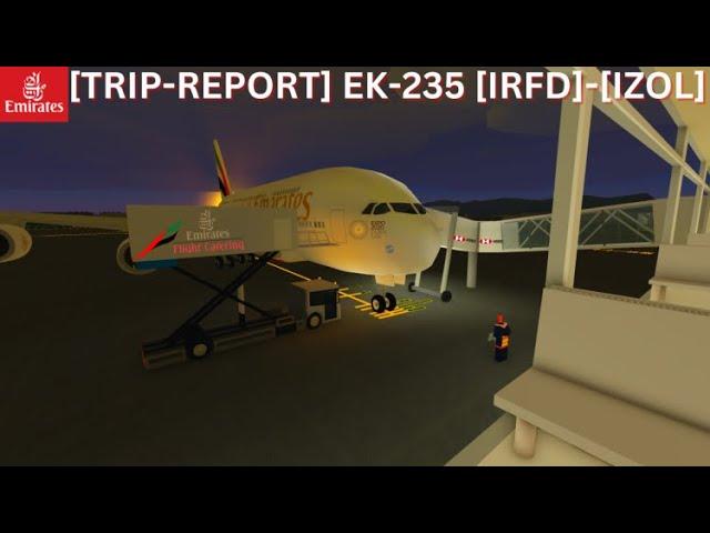 [TRIP-REPORT] Emirates A380 GR-IZO (Roblox PTFS)