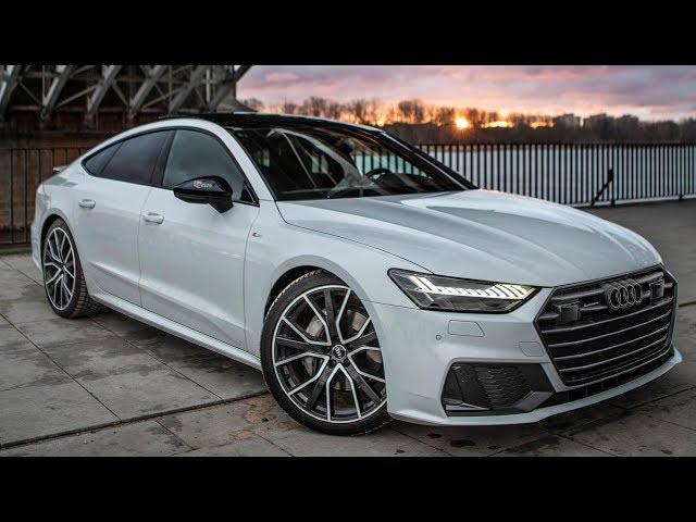 2019 AUDI A7 SPORTBACK 50TDI 286HP/620NM - Most beautiful Audi? Glacier white/black optics