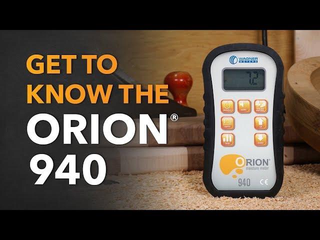 Orion 940 Moisture Meter: Get to Know and How to Use - Wagner Meters