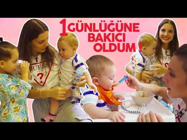 BİR GÜNLÜĞÜNE BEBEK BAKICISI OLDUM !