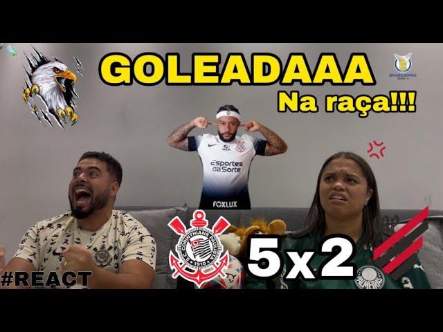 REACT REAÇÕES CORINTHIANS x ATLETICO PR