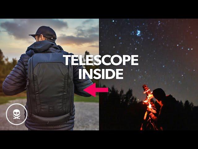 Using Peter McKinnon's New Camera Bag for TRAVEL ASTROPHOTOGRAPHY!